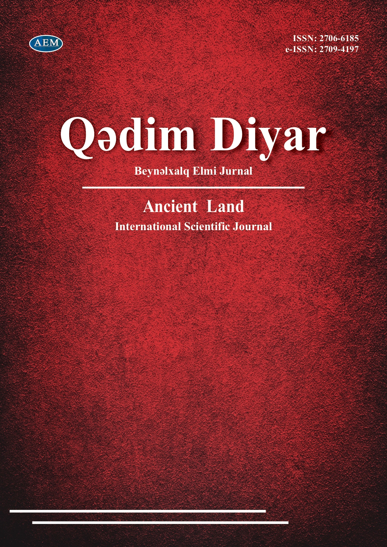 ANCIENT LAND Volume: 7 Issue: 12